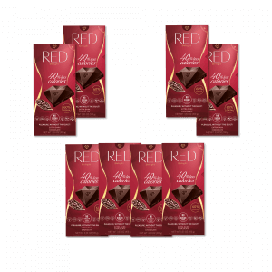 RED Chocolate 60% Extra Dark Chocolate 8 Pack